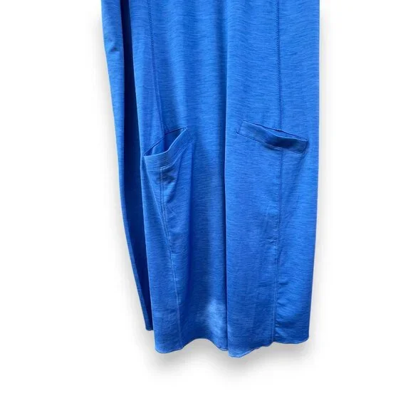 Jofit Millie Sleeveless Golf Athleisure Dress Blue Ruffle Neck Pockets Size XL - Picture 5 of 10